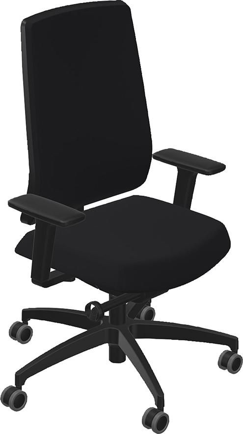 Drehstuhl Indeed operator schwarz schwarz
