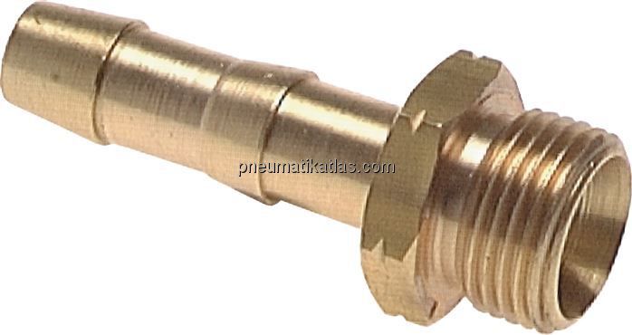 Gewindetülle m. Linksgewinde G 1/4" LH-6 (1/4")mm, Messing