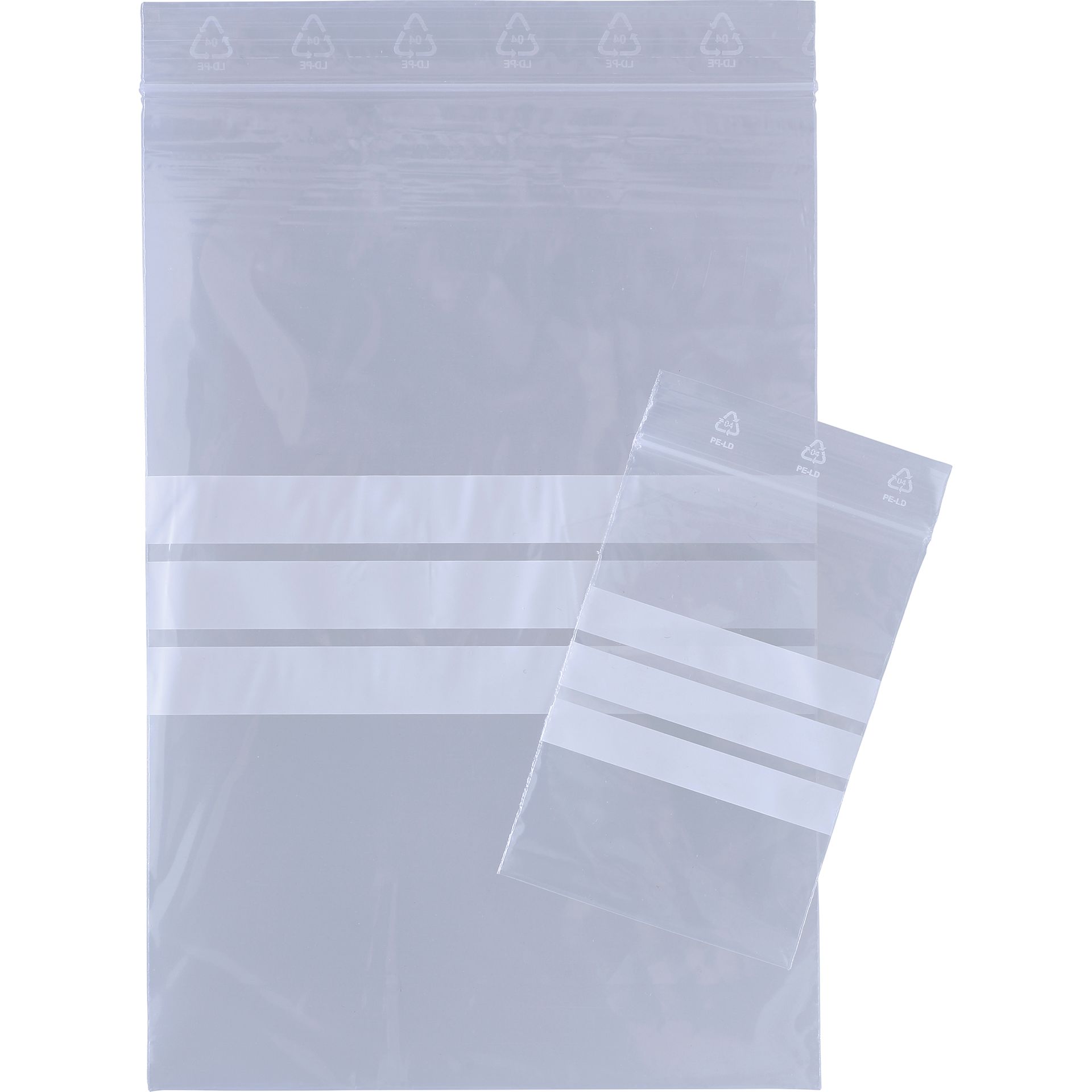 Druckverschlussbeutel 100x150mm 0,05mm 100St
