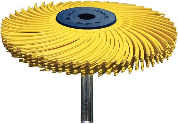 RadialschleifSchaftbürsteØ 51x6,4mm A80 gelb Typ TC, S6x40mm Tyrolit