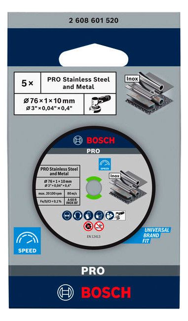 BOSCH INOX-Trennscheiben