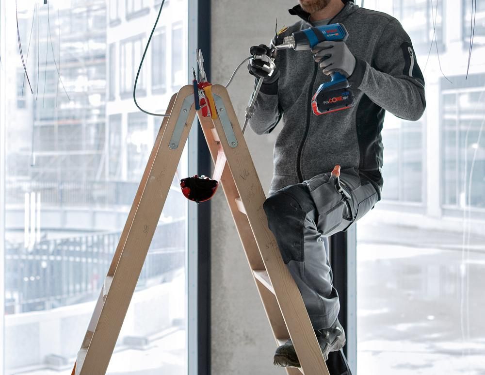 Akku-Heißluftgebläse soloGHG 18V-50 Bosch ohne Akku ohne Ladegerät L-Boxx