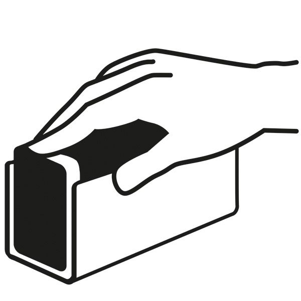 BOSCH Handschleifblatt