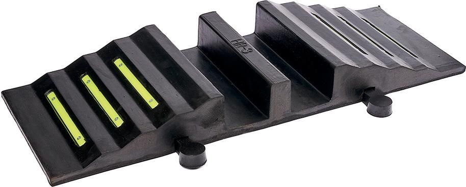 Gummi-Schlauchbrücke für 2 Schläuche bis 125mmfür LKW bis max. 12t pro Achse, steckbar