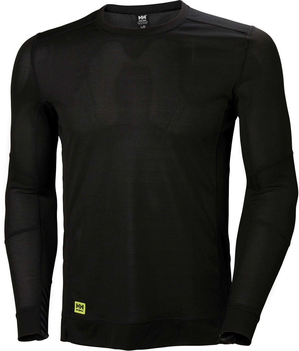 Langarmhemd LIFA, Gr. 2XL, schwarz