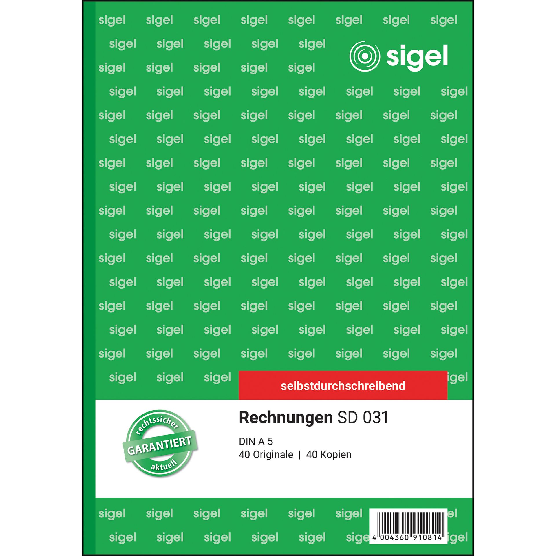Rechnungsblock A5 sd 2x40Bl