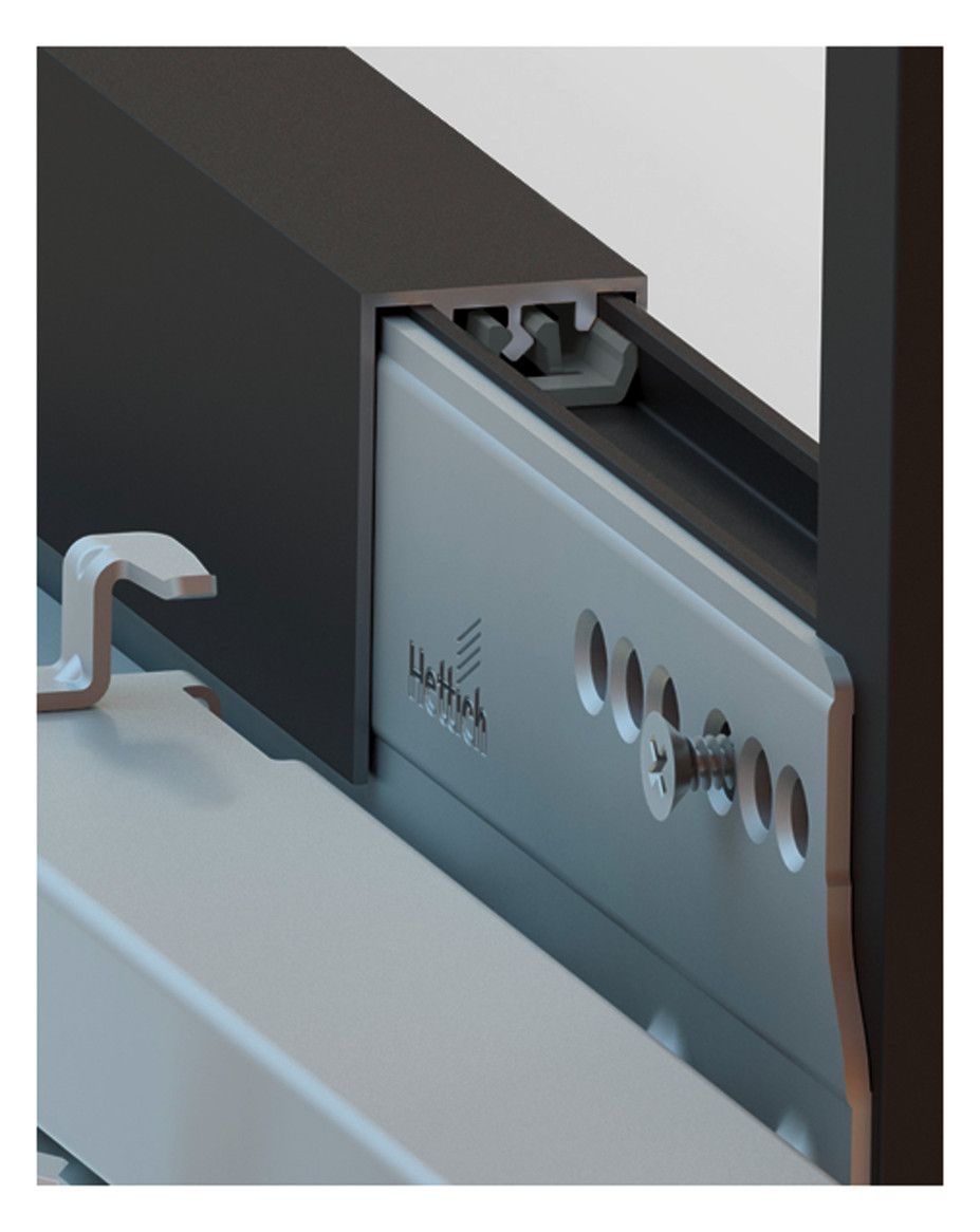 HETTICH CADRO U-Profil f. AVT YOU EDS OP 3000 MM