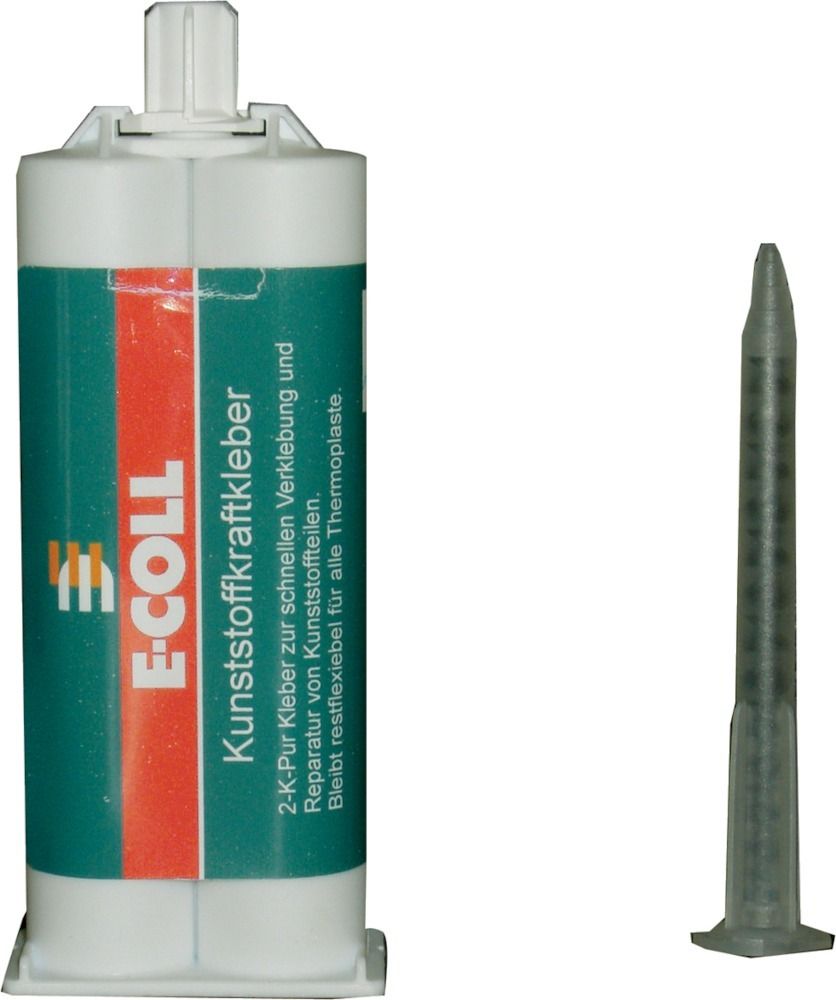 E-Coll 2K-PUR Klebstoff, 50 ml Spritze
