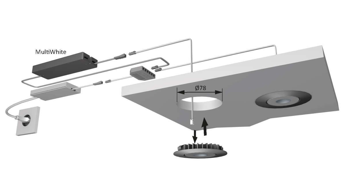 LED SuperSpot Eco EDS Op.