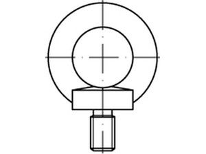 DIN 580 A 2 M 24 A 2 S