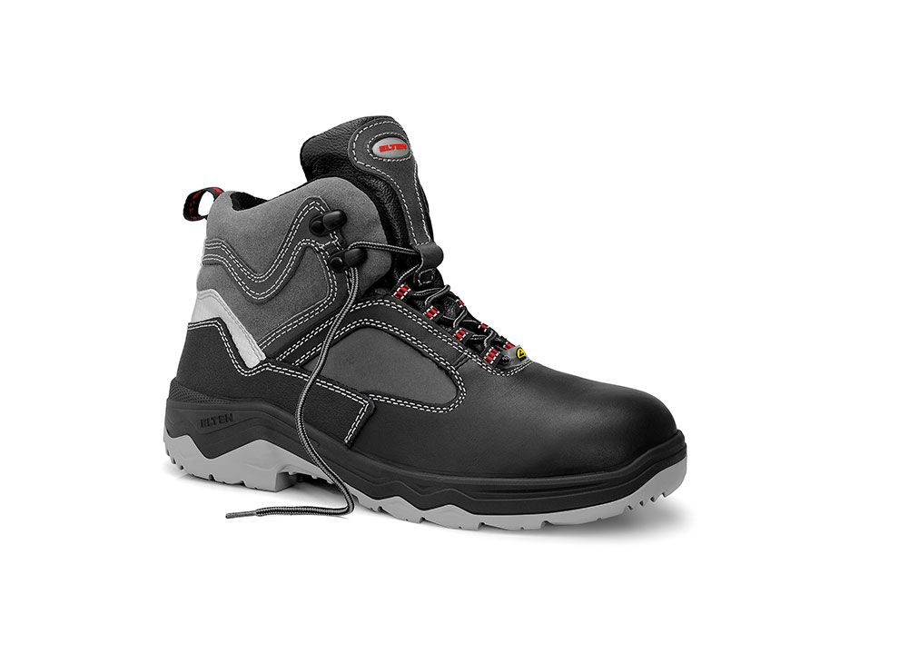 ELTEN LEX Sicherheitsstiefel Mid S2 ESD, Schwarz, Gr. 47