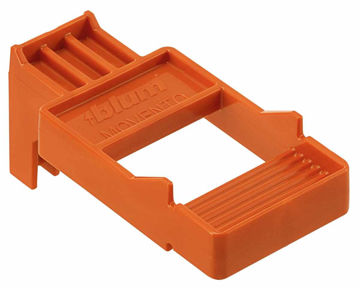 Frontspaltlehre für LEGRABOX und MOVENTO, für TIP-ON BLUMOTION für LEGRABOX/MOVENTO, orange