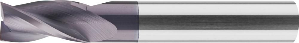 Schaftfräser VHM lang Werksnorm TiAlN Z3 Schaft HA 2mm FORMAT