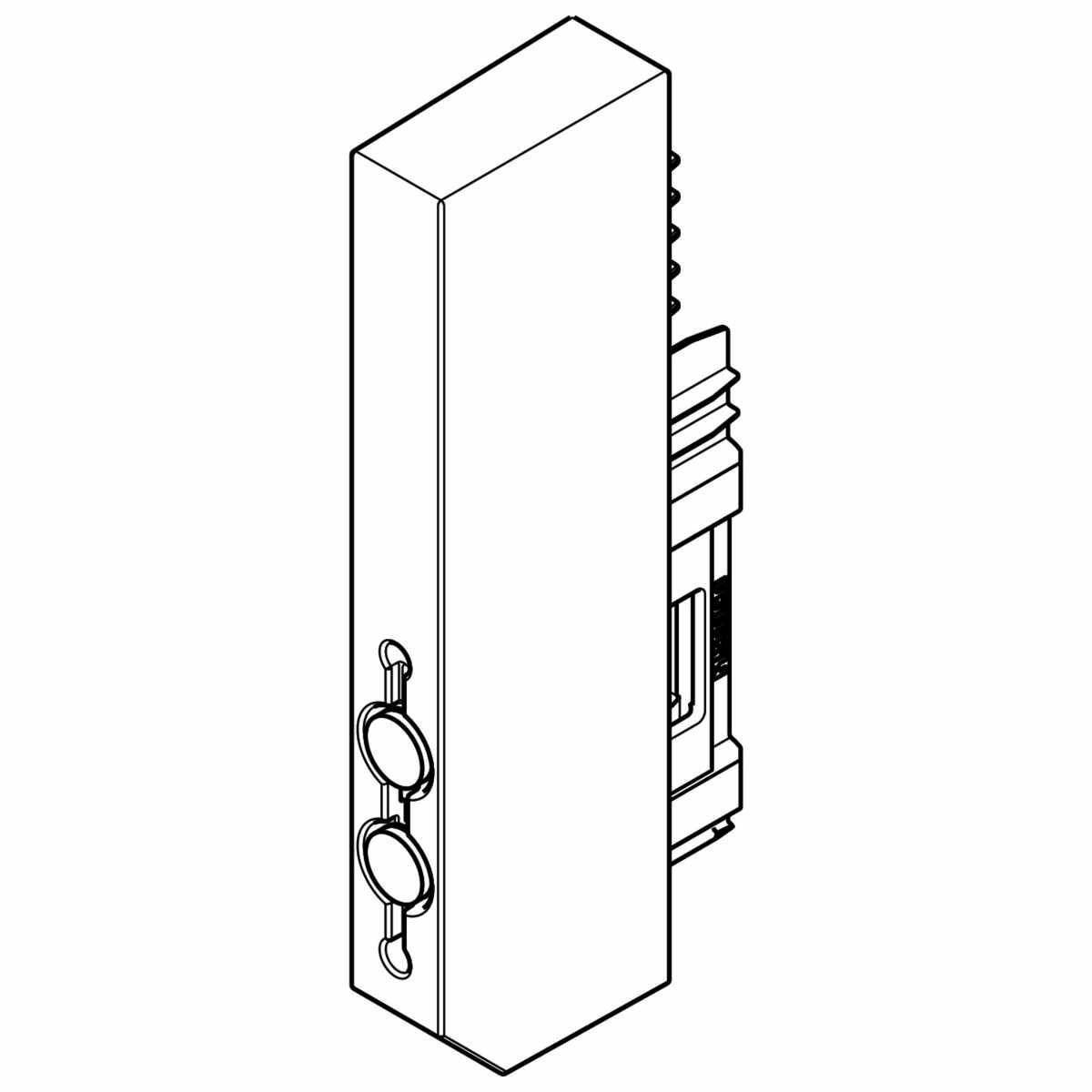 OrgaStore 810 / 820 / 830 Adapter, silber