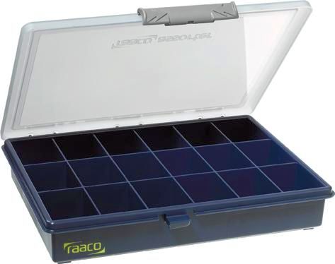 Sortimentskoffer Kunststoff Assorter 5-18 blau raaco