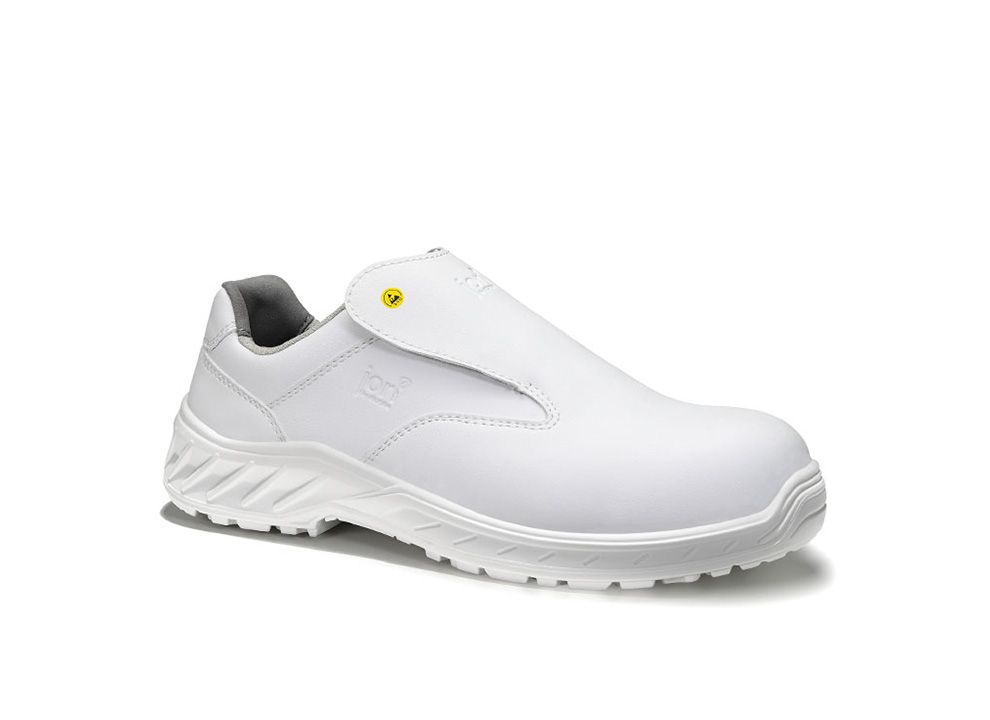 Jori Sicherheitshalbschuh jo_CLEAN Slipper white Low ESD S3S, Gr. 36