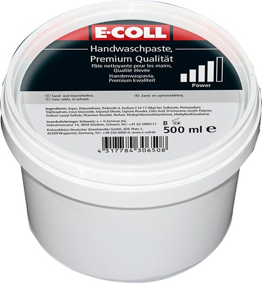 E-Coll Handwaschpaste 500ml -Premium Qualität