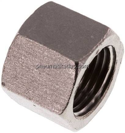 Verschlusskappe NPT 1/2", 1.4408