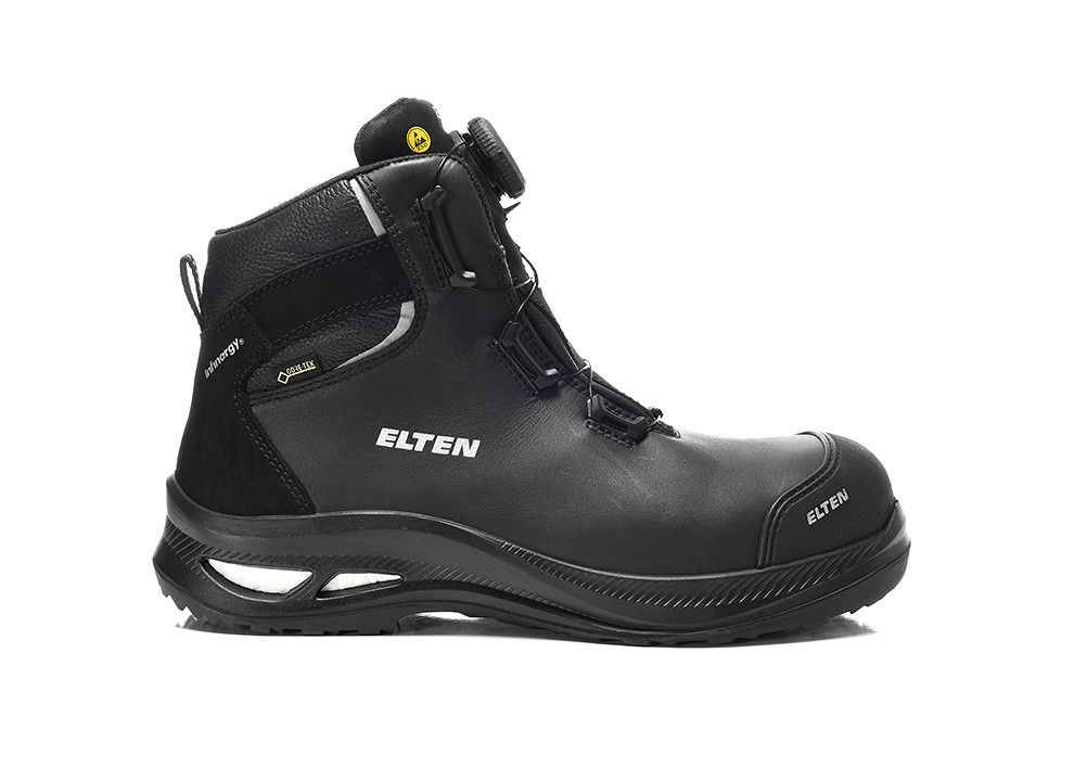 ELTEN Sicherheitsstiefel TERENCE XXG PRO BOA® GTX® black Mid ESD S3S WR, Gr. 39