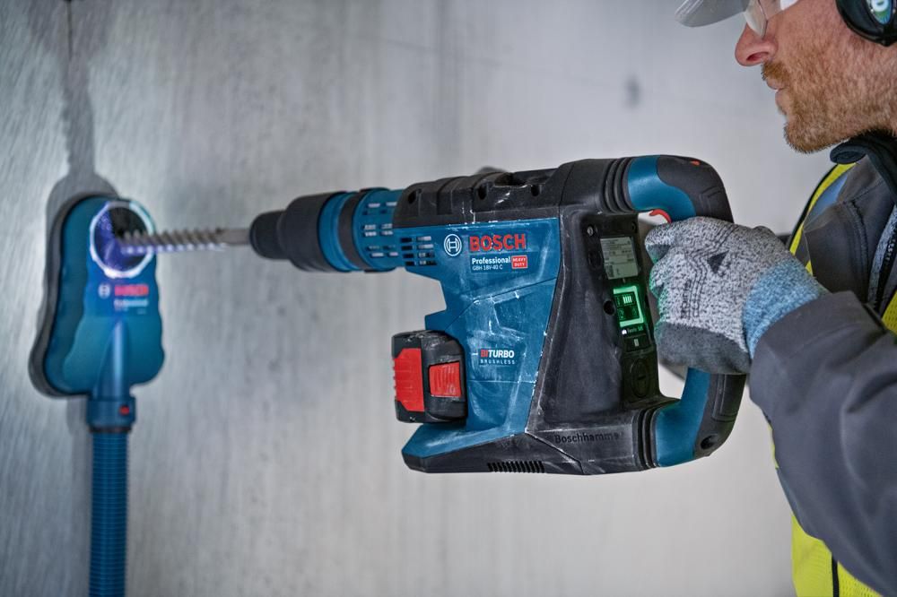 Akku-Kombihammer solo GBH 18V-40 C Bosch ohne Akku ohne Ladegerät XL-Boxx