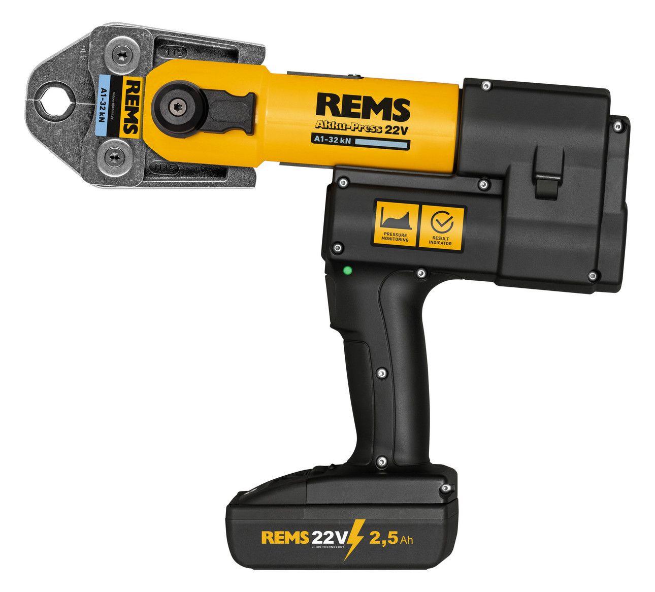 REMS Akku-Hybrid-Radialpresse im Koffer