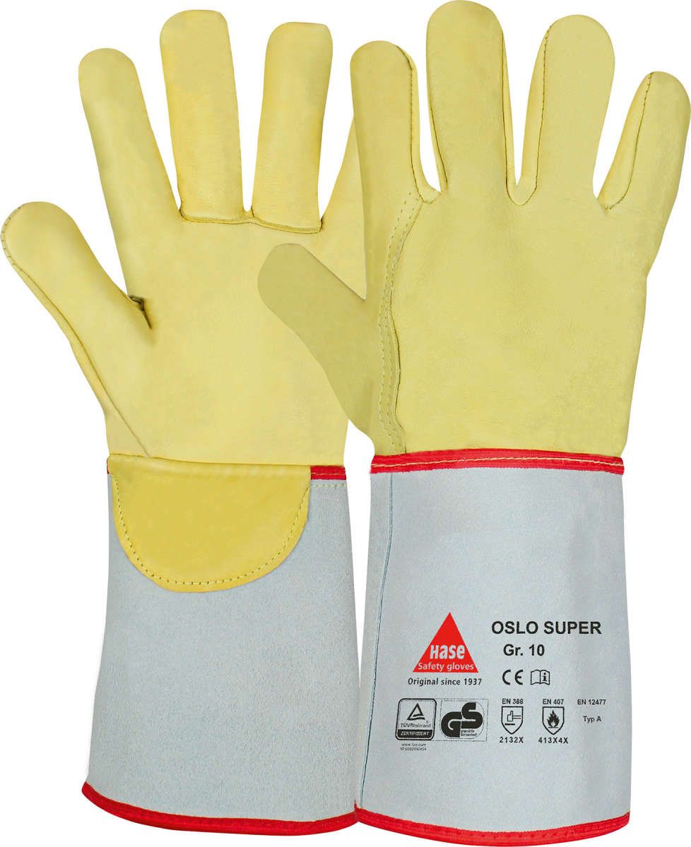 Schweißerhandschuh Oslo Super, Gr.10