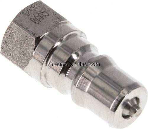 Hydraulikkupplung ISO 7241-1B, Stecker, G 1/8"(IG),Edelstahl