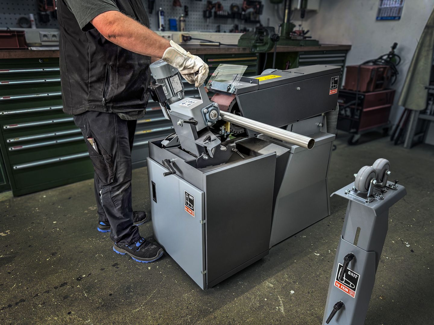 FEIN Bandschleifer (Basiseinheit), 150 mm GRIT GI 150