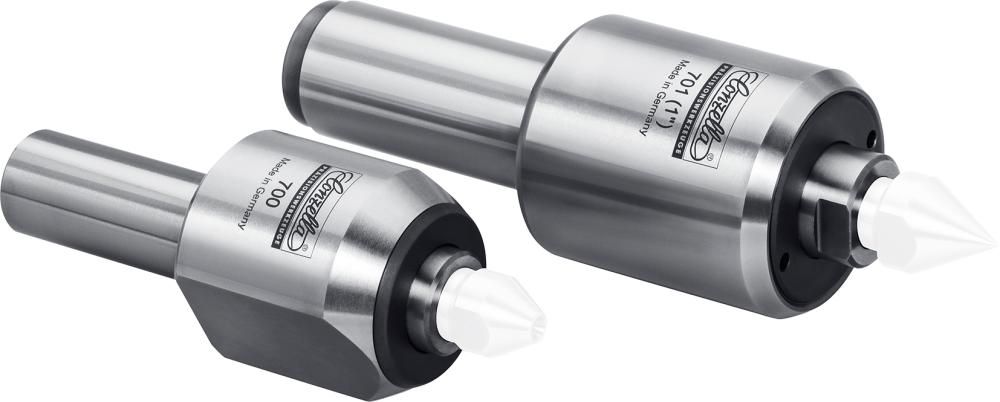 Drehbankspitze mitlaufend700 D20 Körner gefedert zylindrisch 20mm CONZELLA