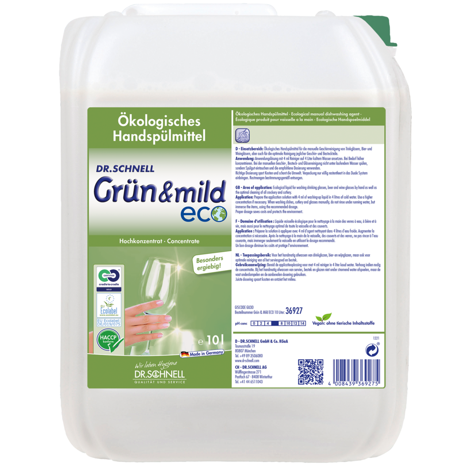 GRÜN & MILD ECO Kanister 10 Liter