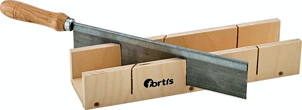 Schneidlade mit Feinsäge 300x57x40 mm FORTIS