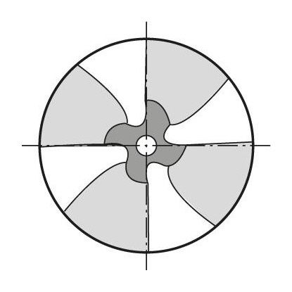 FORMAT HSS-Co8 Konkavfräser