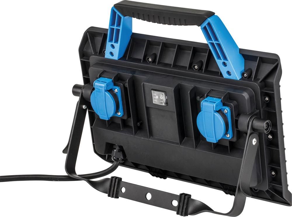 LED Strahler 45W, mobil Optiline, IP 54 2x SchukoDose IP54