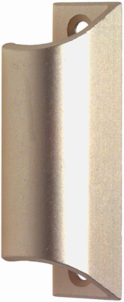 Hebetürgriffe Aluminium silber 90 x 20 mm