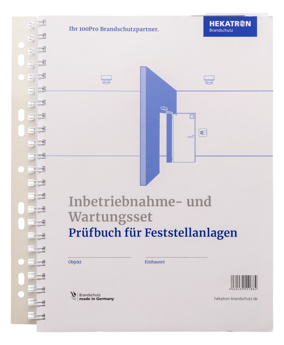 HEKATRON Prüfbücher-Set