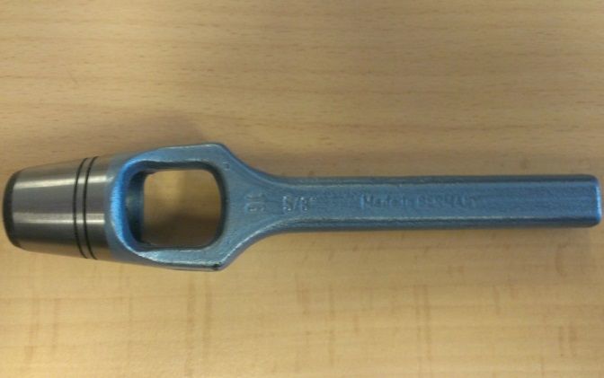 Locheisen, 16 mm Du.,