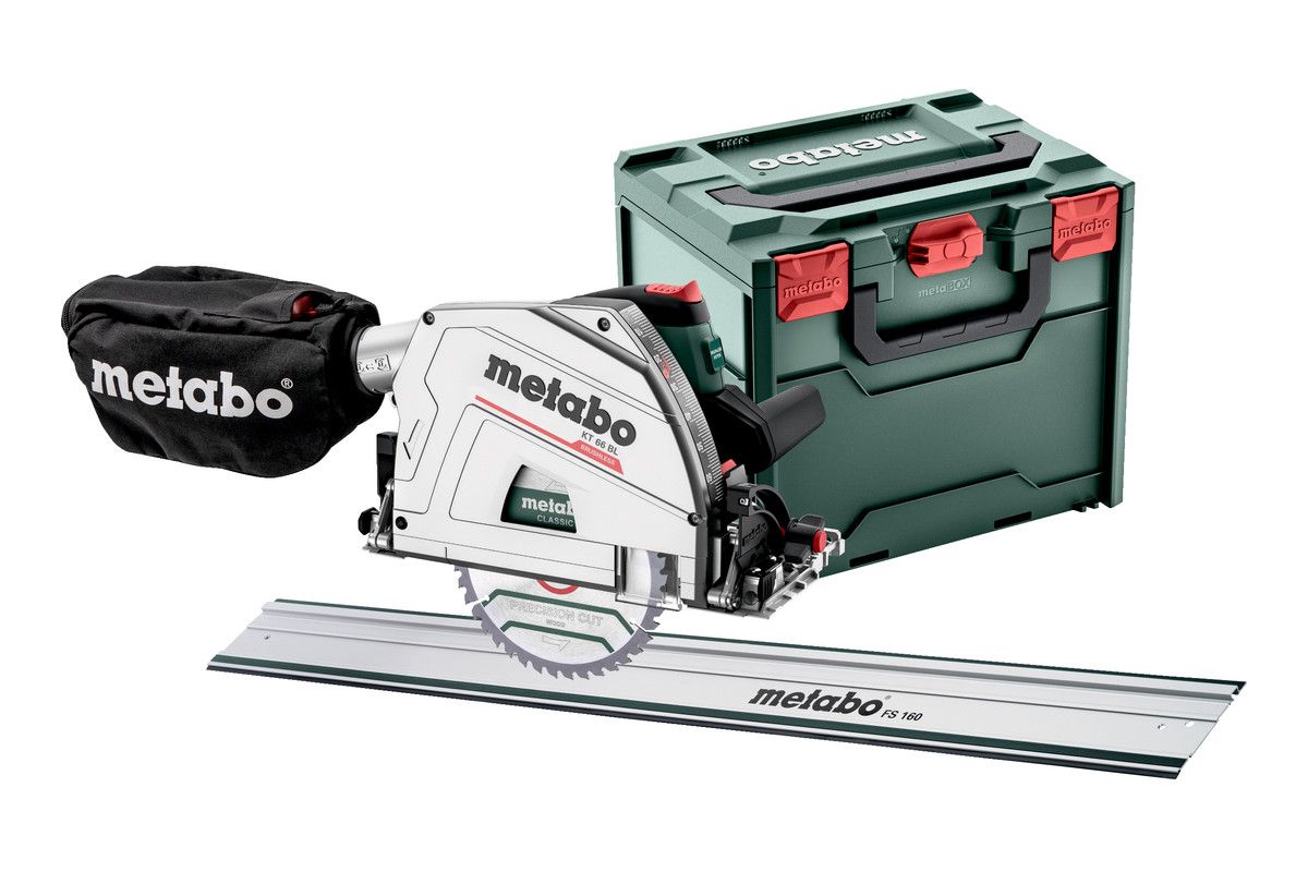 Tauchkreissäge Set KT 66 BL + FS 160 Metabo metaBOX