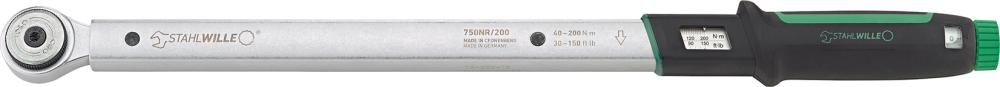 STAHLWILLE Drehmomentschlüssel 750NR1/2" 40-200Nm