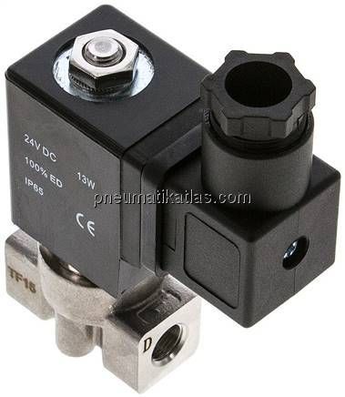 2/2-Wege ES-Magnetventil G 1/8" 24 V= Eco