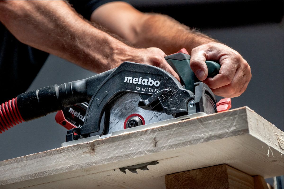 Akku-Handkreissäge solo KS 18 LTX 57 Metabo ohne Akku ohne Ladegerät metaBOX