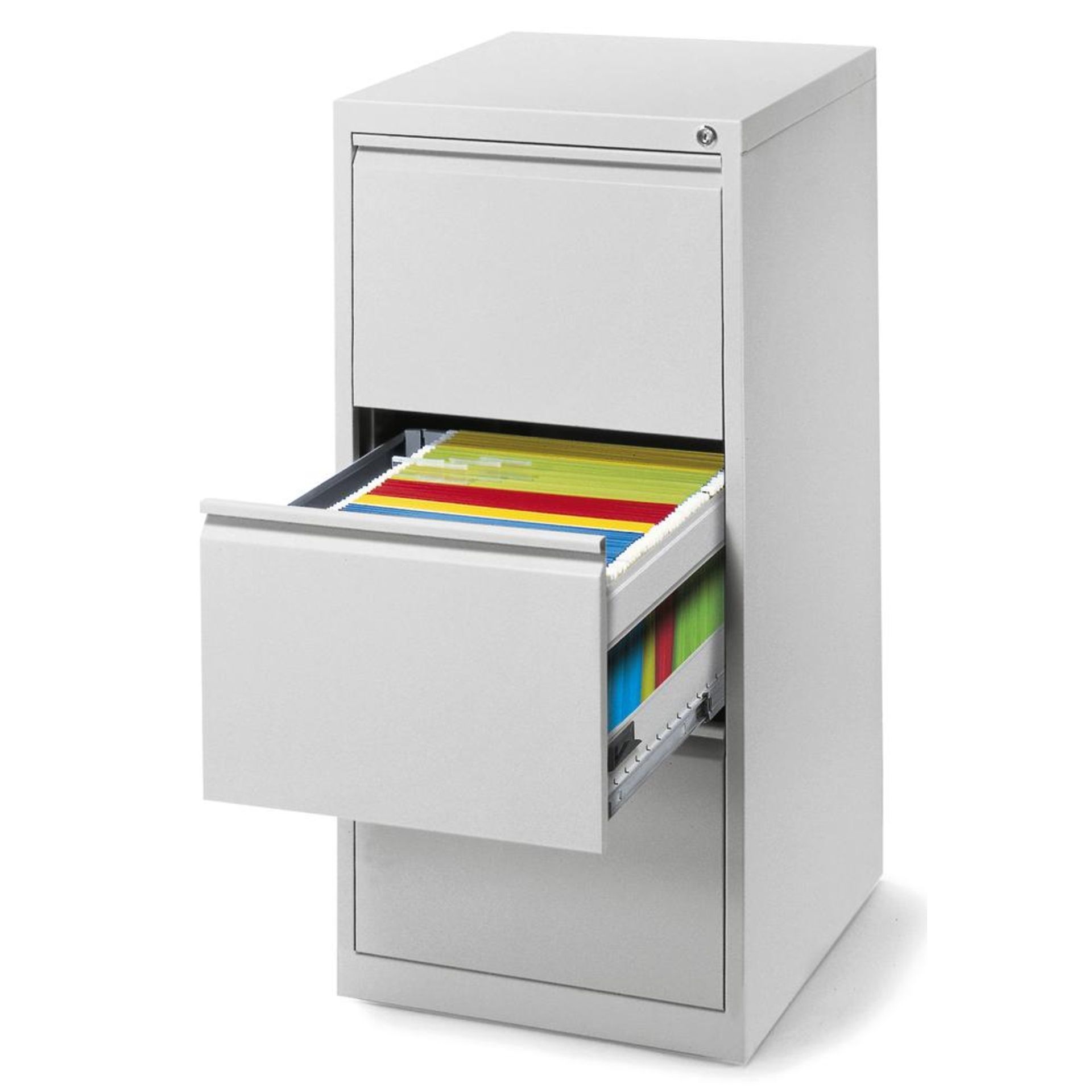 Hängeregistraturschrank 460x1020x620mm 3Schübe l.gr