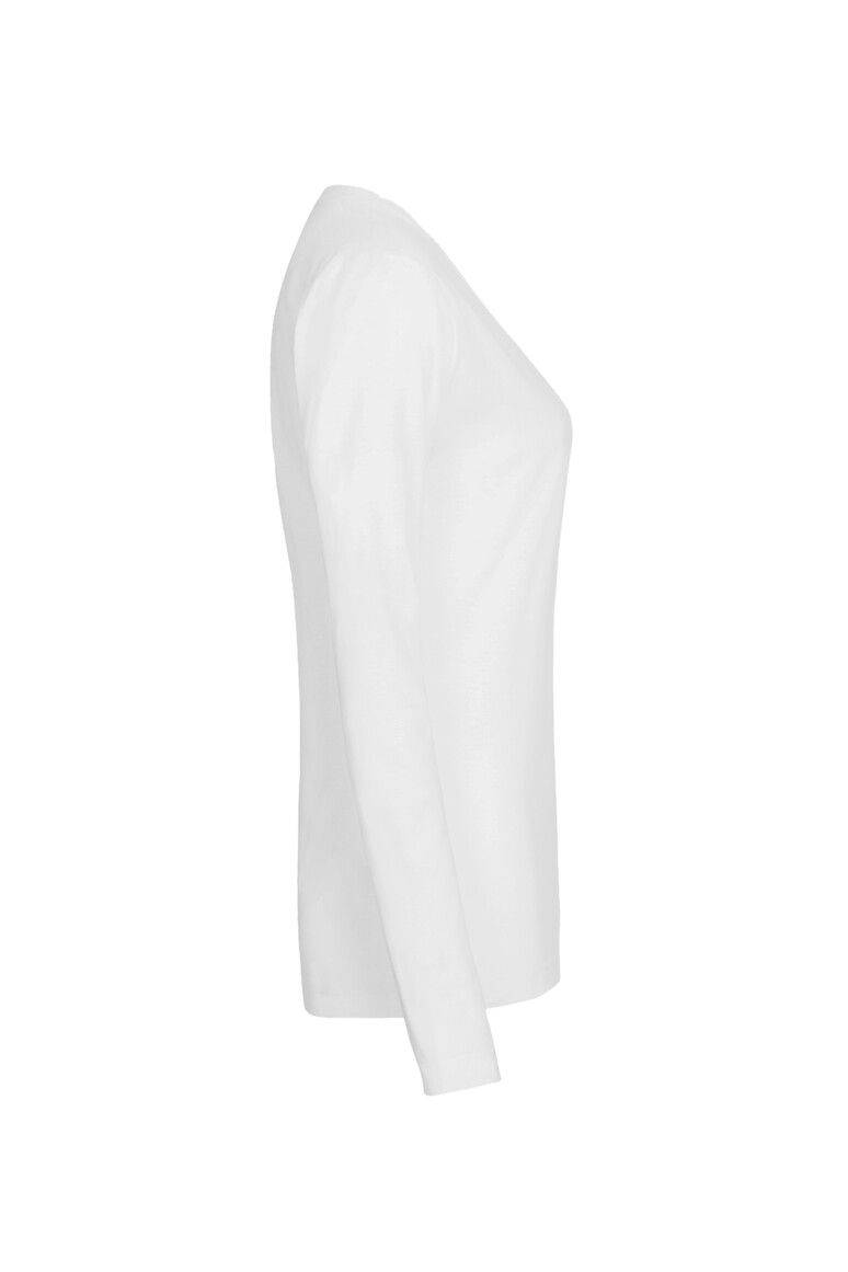 HAKRO Damen Longsleeve MIKRALINAR® weiß, XS