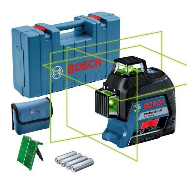 Bosch GLL 3-80 G EU+LBrdy+Case+TP