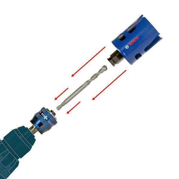 Lochsäge Progressor for Wood and Metal, 102 mm