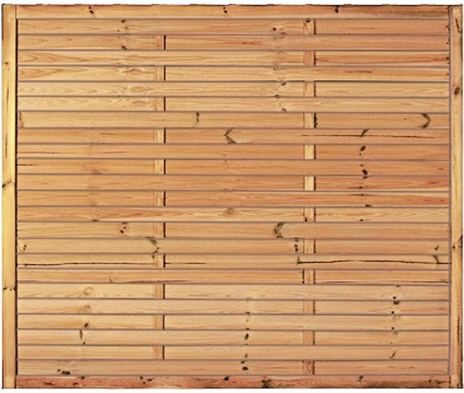 Lamellenzaun 180 x 150 cmRahmen 34/54 mm, kdi grün