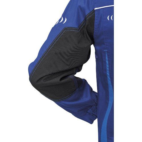 Jacke Flex kornblau/schwarz/blau Gr. XL FORTIS