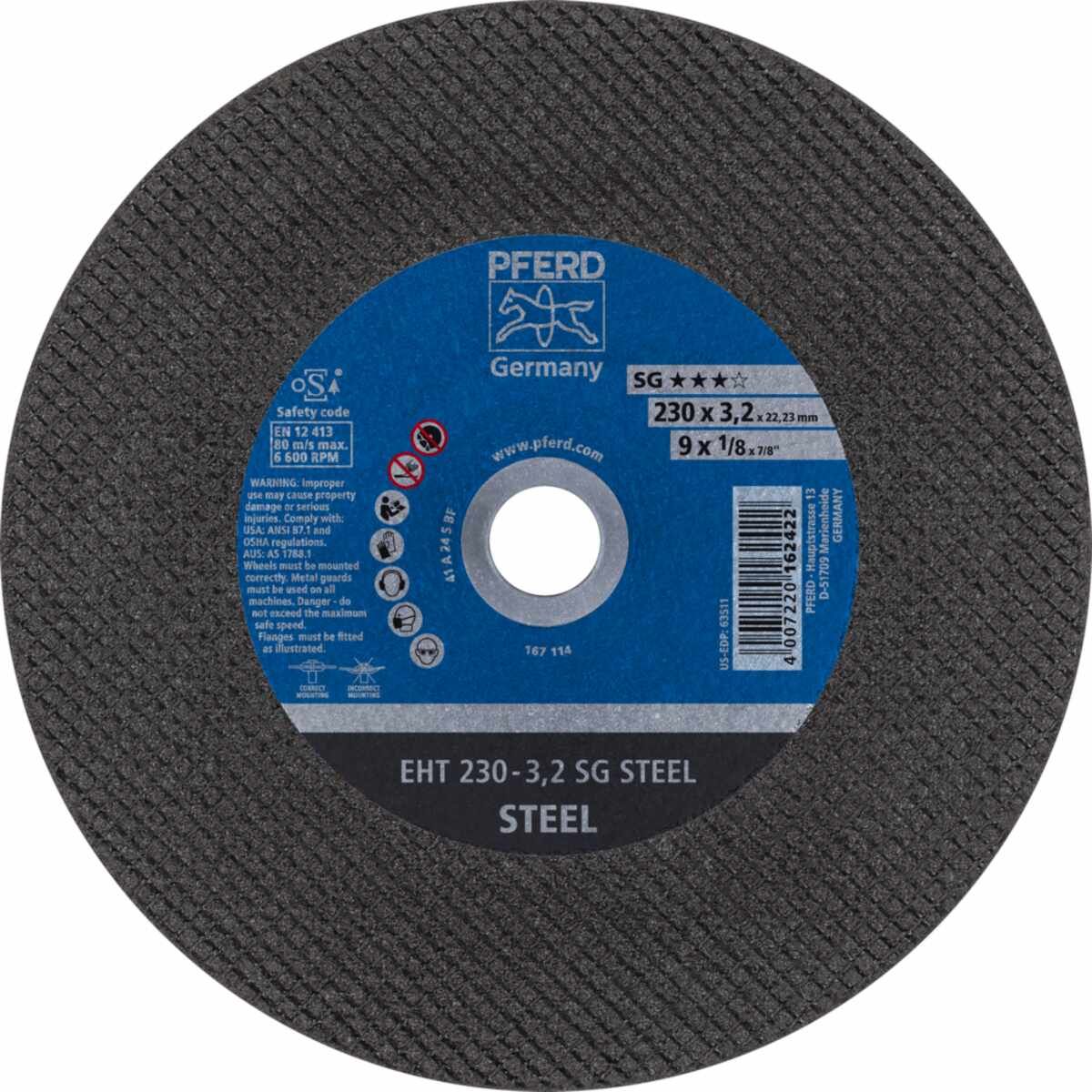 PFERD Trennscheiben EHT 230-3,2 SG STEEL
