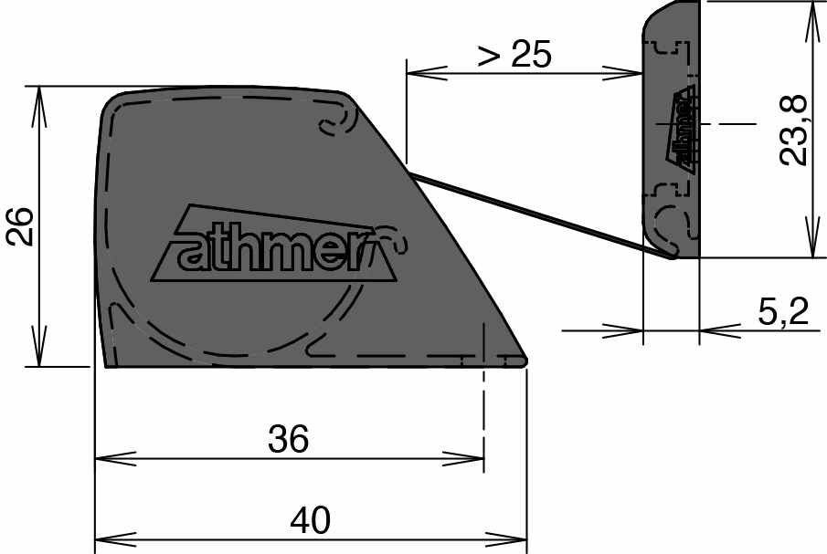 athmer Fingerschutzrollo NR-24 Smart