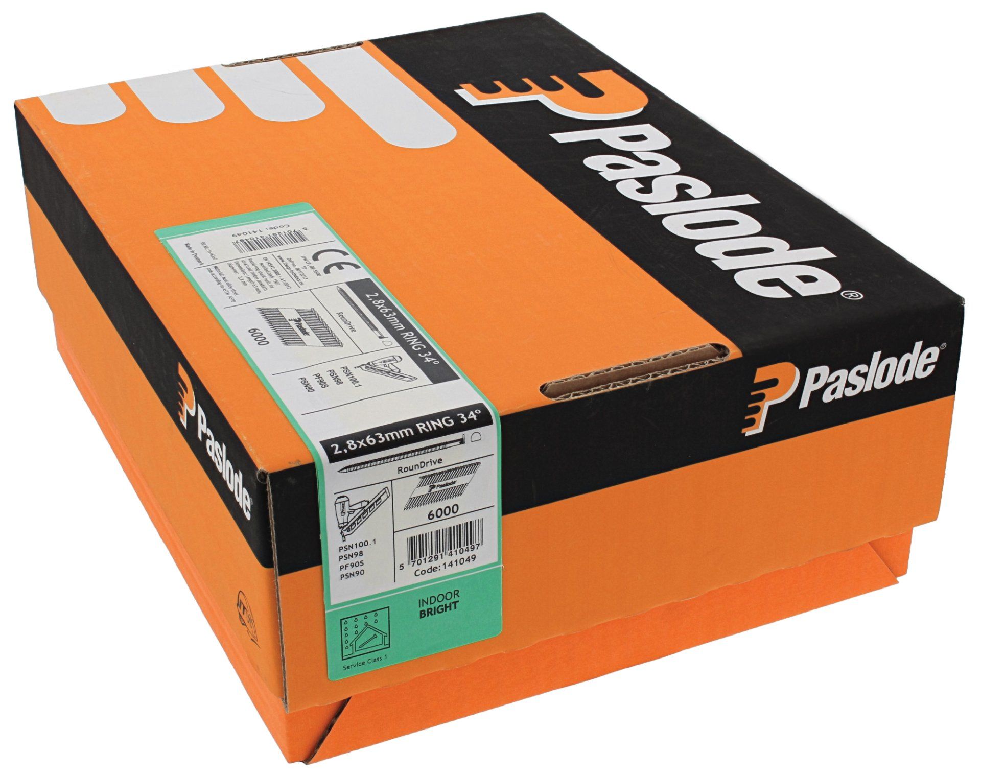 Paslode Nägel Pl 2,8X75 Rs Blank Streifennägel 34°