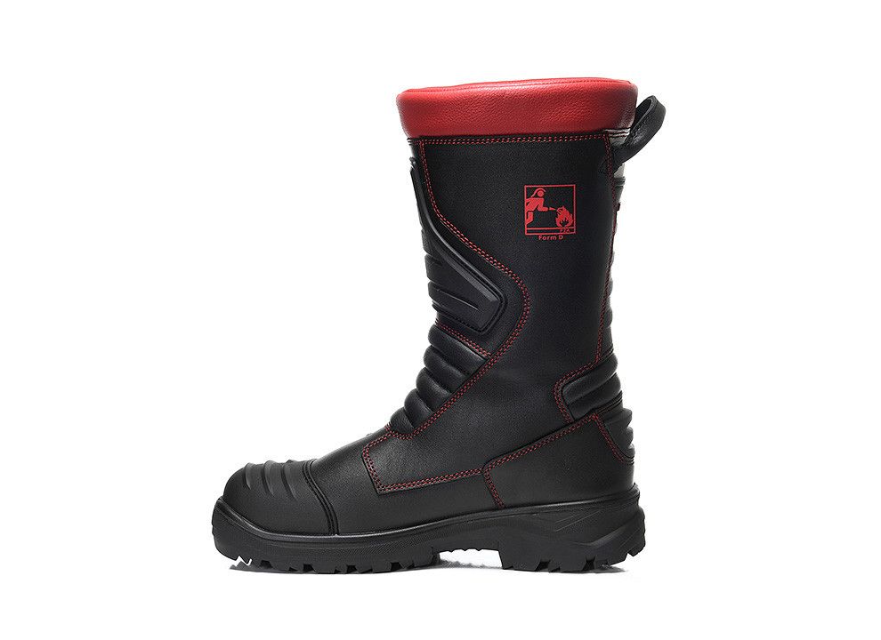 ELTEN Feuerwehrschlupfstiefel CRUZ F2A Stiefel (High) ESD, Schwarz, Gr. 47